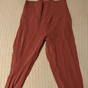 ♡ Coral Aerie Leggings ♡